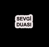 Sevgi Duası