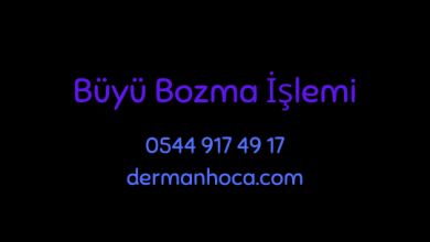 Büyü Bozma İşlemi