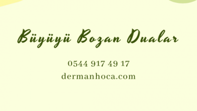 Büyüyü Bozan Dualar