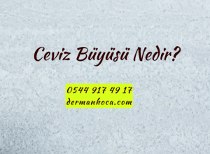 Ceviz Büyüsü Nedir?