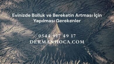 Evinizde Bolluk ve Bereketin Artması İçin Yapılması Gerekenler