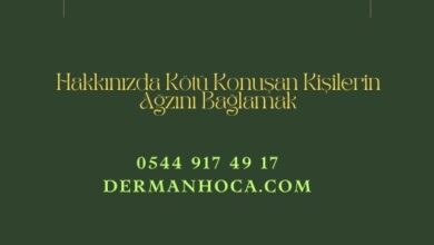 Hakkınızda Kötü Konuşan Kişilerin Ağzını Bağlamak