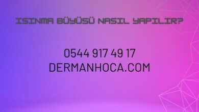 Isınma Büyüsü Nasıl Yapılır?