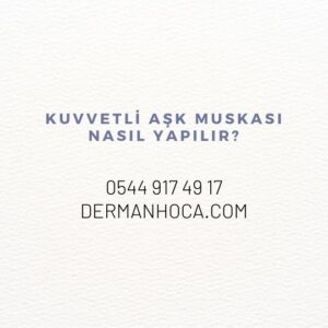 Kuvvetli Aşk Muskası Nasıl Yapılır?