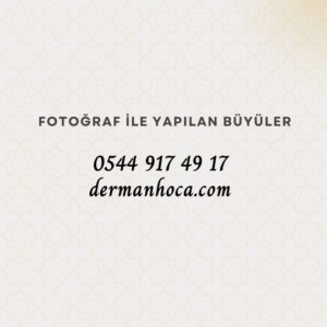 Fotoğraf İle Yapılan Büyüler