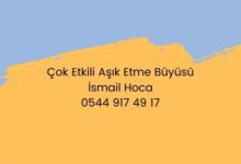 Çok Etkili Aşık Etme Büyüsü