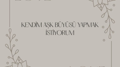 Kendim Aşk Büyüsü Yapmak İstiyorum